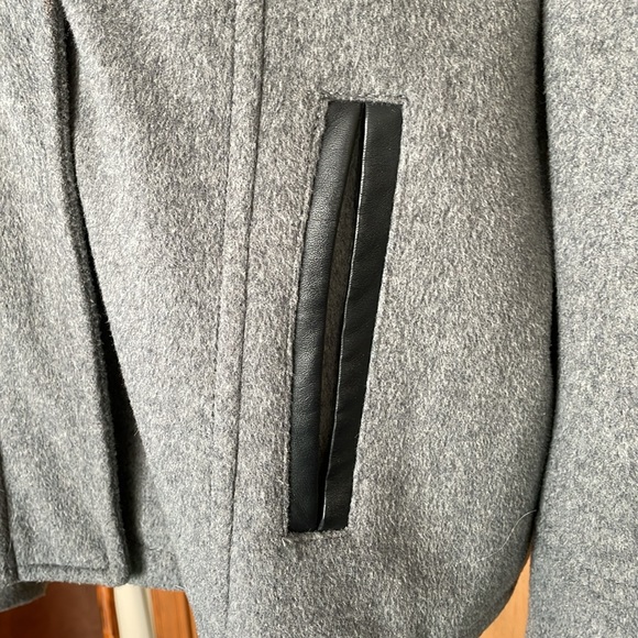 Cozy Gray Wool Jacket by Express - Picture 8 of 17